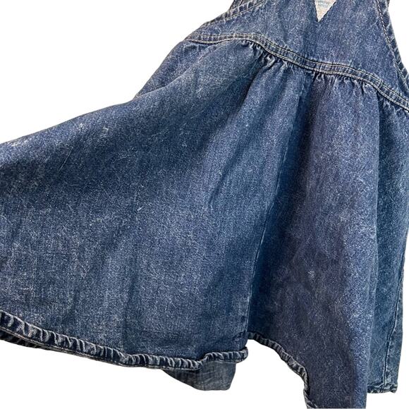 OshKosh B’Gosh Girls Vintage Denim Overall Dress - Picture 4 of 7